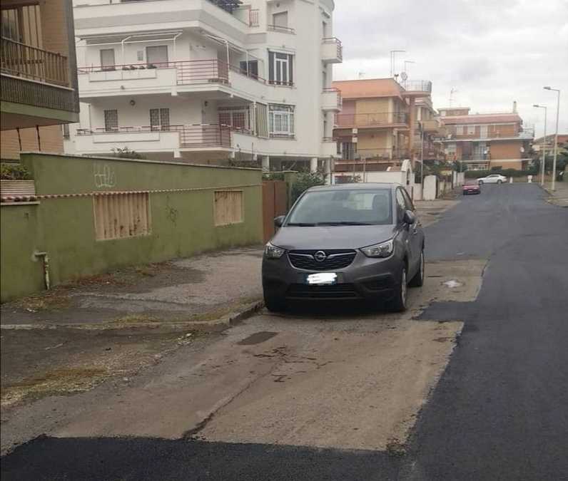 via del corallo aslfalto ladispoli