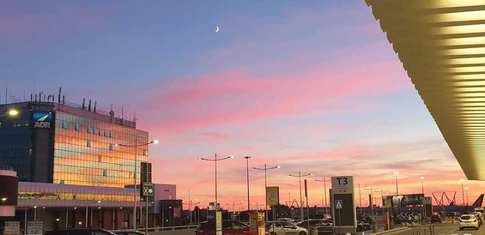 aeroporto di Fiumicino da vinci