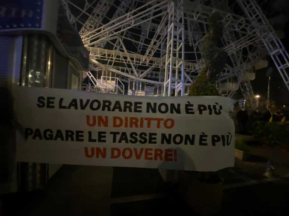 manifestazione commrcianti ladispoli 1