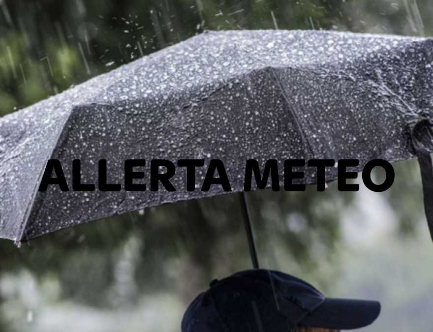 Allerta meteo per temporali sul Lazio
