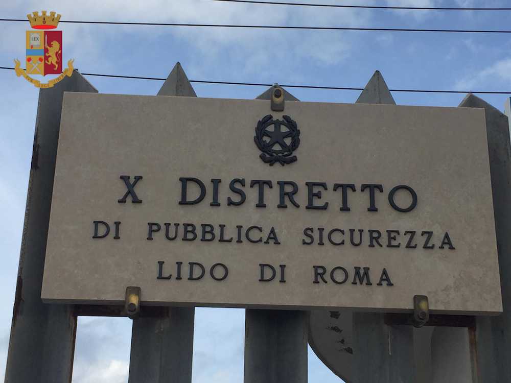 polizia distretto ostia