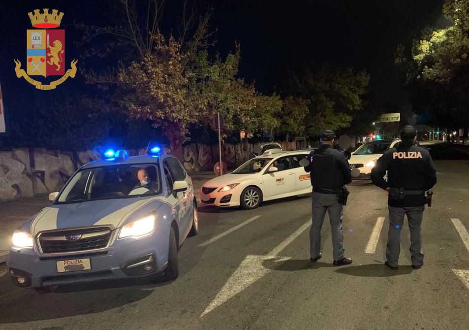 polizia posto blocco taxi (2)