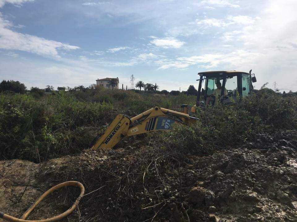 scavi lavori acqua acea acquedotto molacce