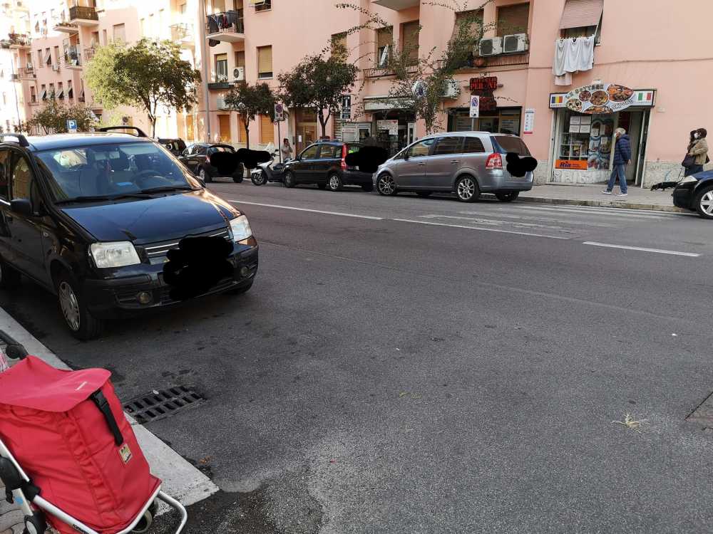 strisce pedonali cancellate civitavecchia