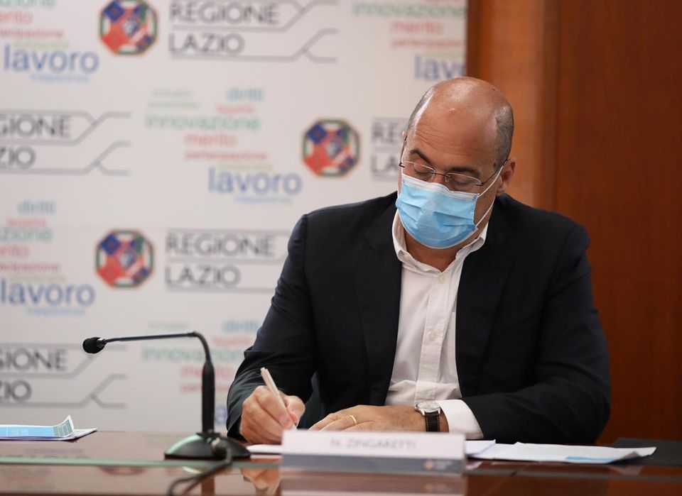 zingaretti firma zingaretti firma