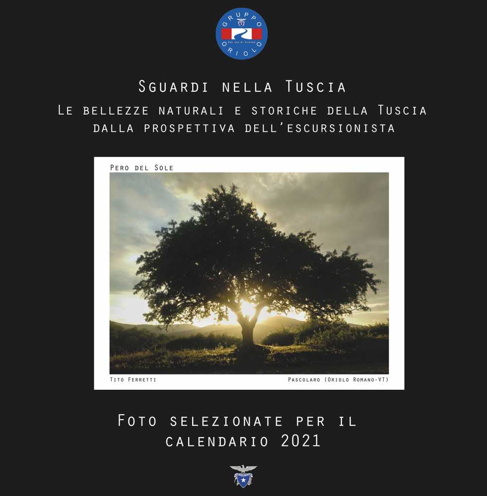 CALENDARIO 2021 Gruppo Oriolo Club Alpino Italiano