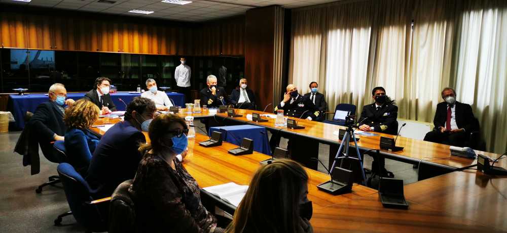 incontro nuovo porto commerciale fiumicino