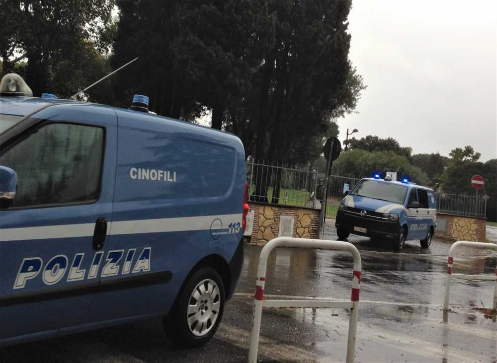 cerveteri cinofili polizia parco vannini