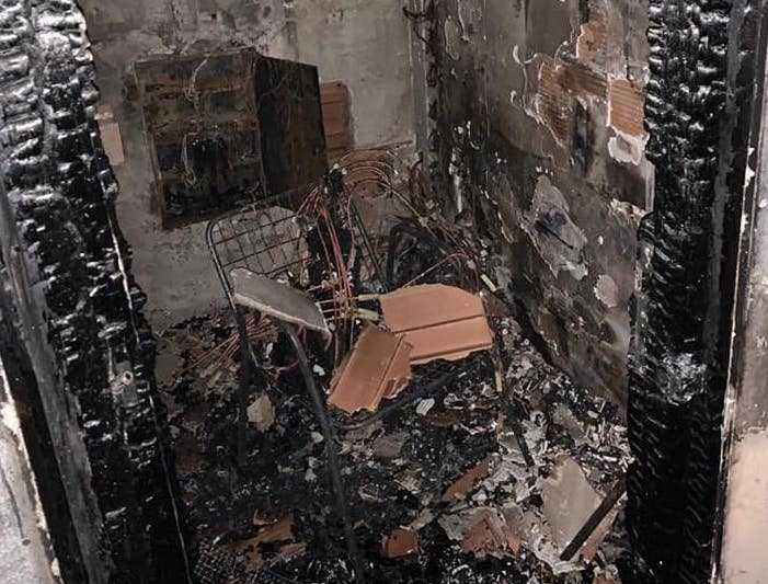 incendio case popolari garbatella