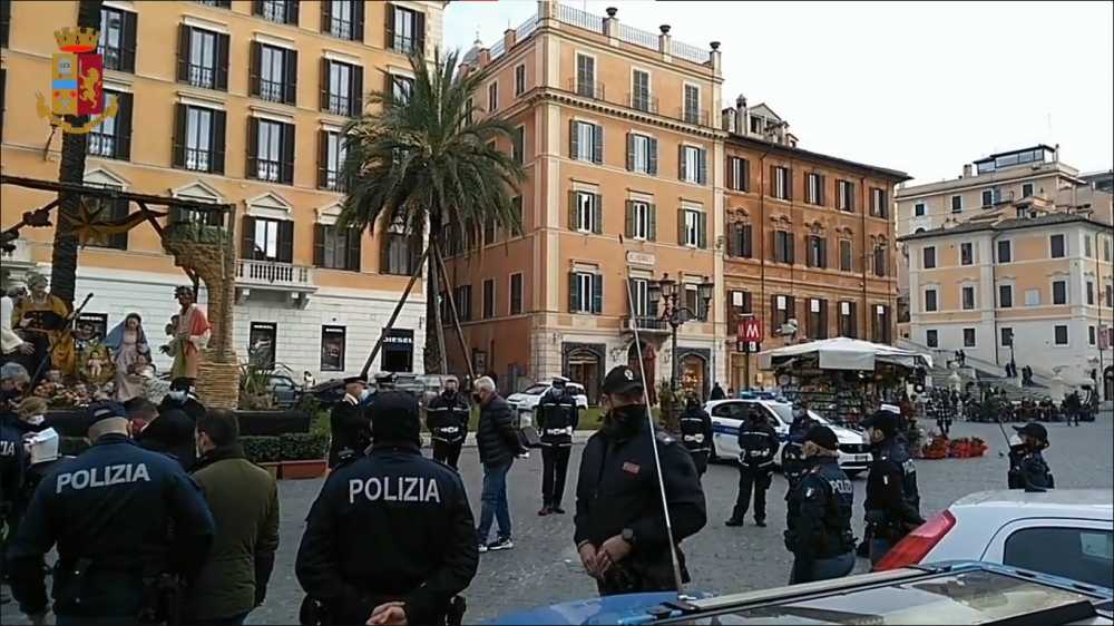 spagna polizia roma capitale