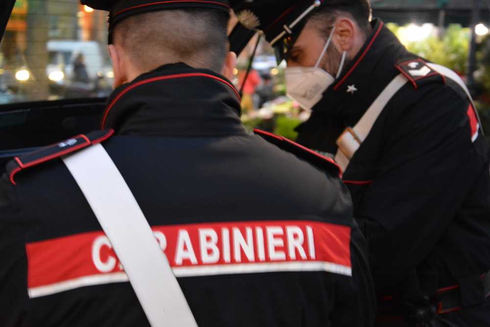 zona rossa Controlli dei Carabinieri blocco