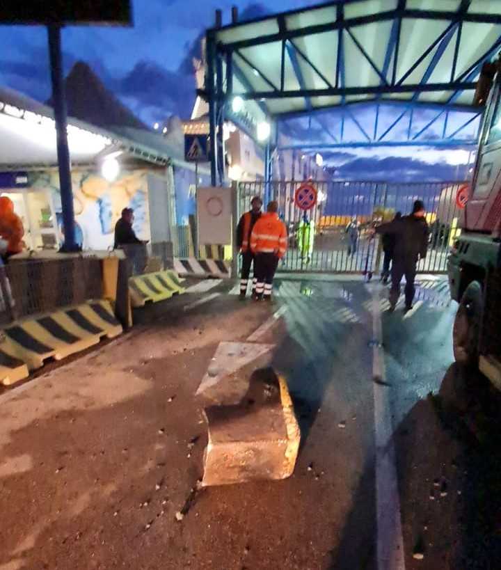 bitta saltata porto civitavecchia