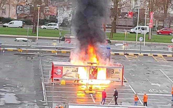 incendio conca d'oro