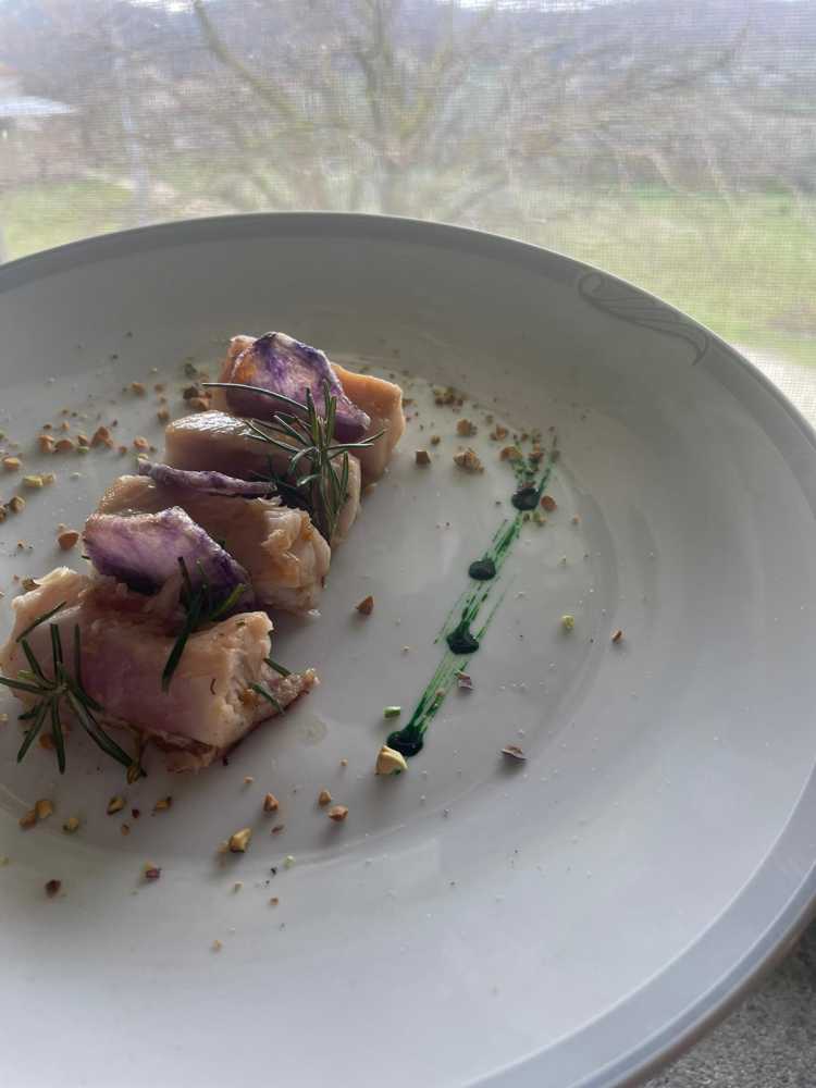 piatto creato da Paola Fabbri del 5B ipseoa farnese montalto