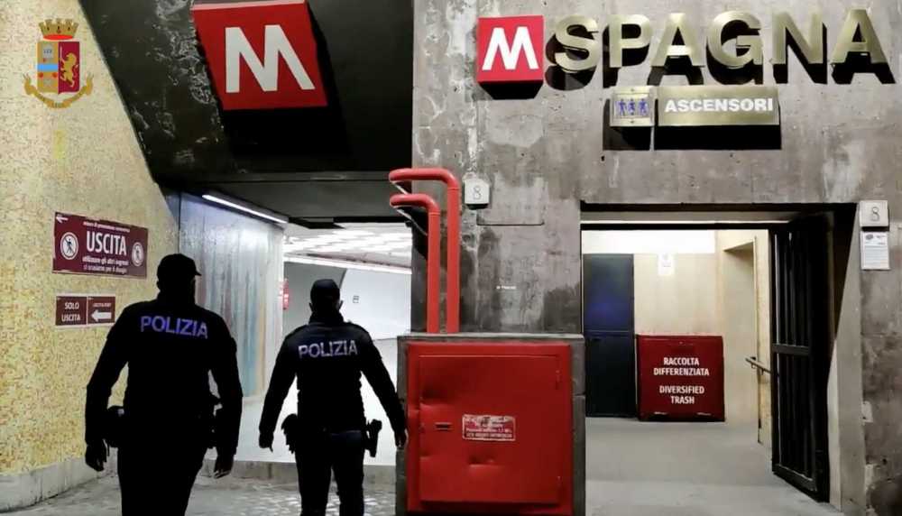 polizia metro spagna