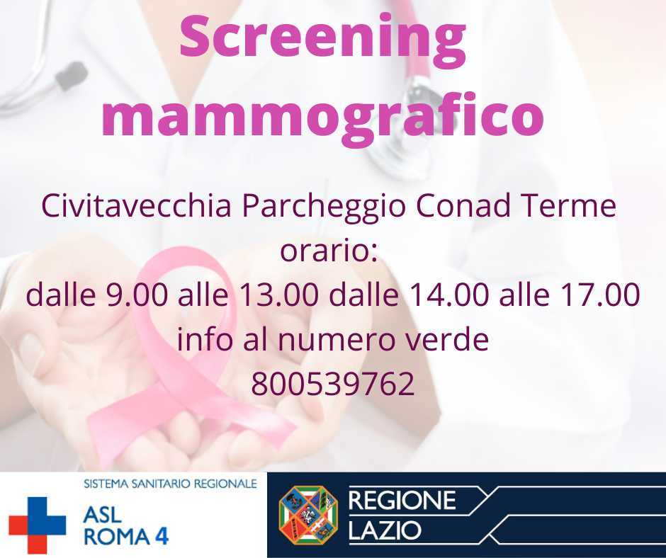 screening mammografico asl roma 4