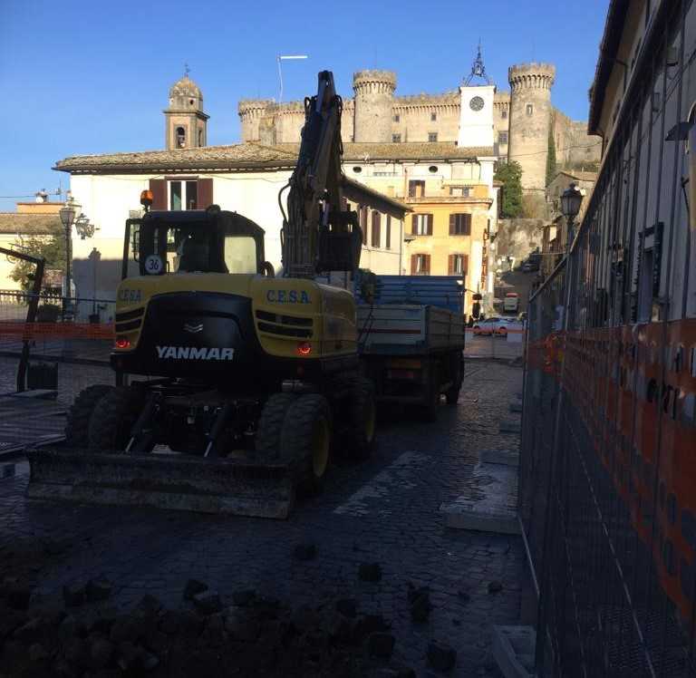 elciati lavori strade bracciano cantiere