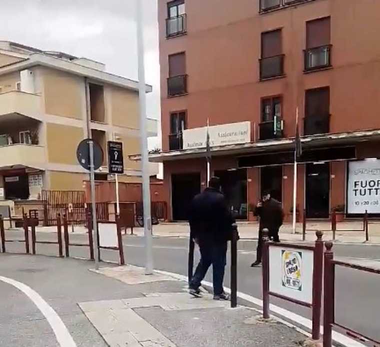 via taranto passaggio pedonale ciechi 1