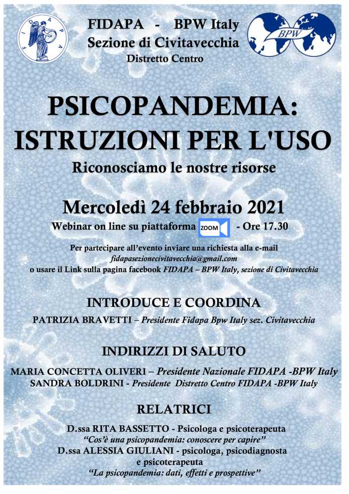 fidapa locandina fidapa locandina