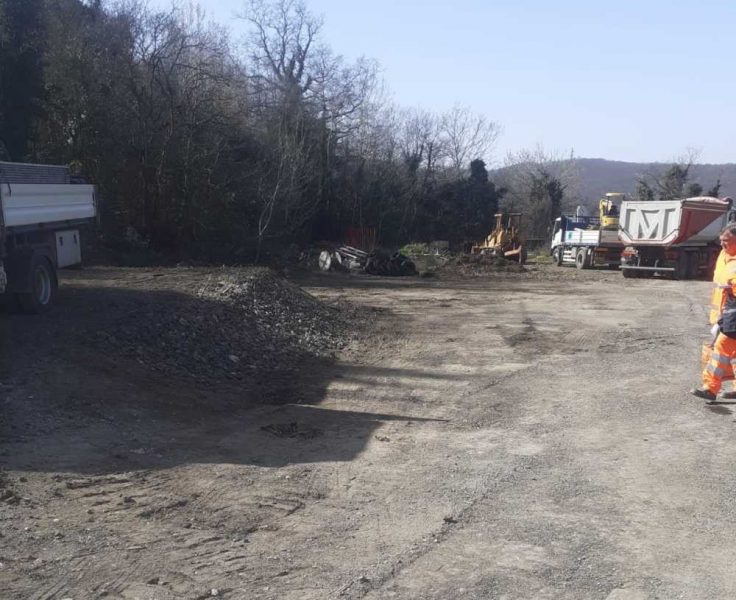 lavori parcheggi tolfa