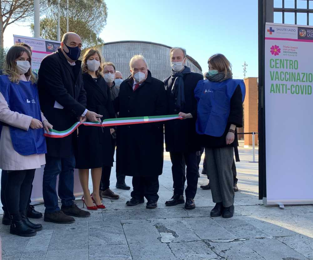 taglio del nastro auditorium