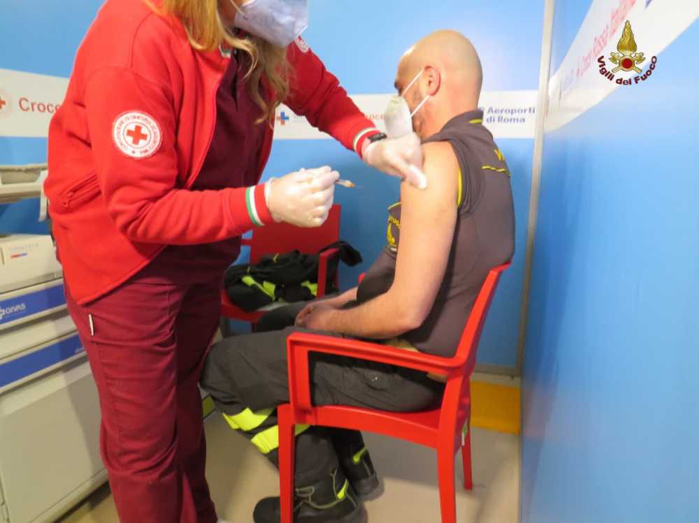 vaccini vaccinazioni vvf vigili fuoco pompieri
