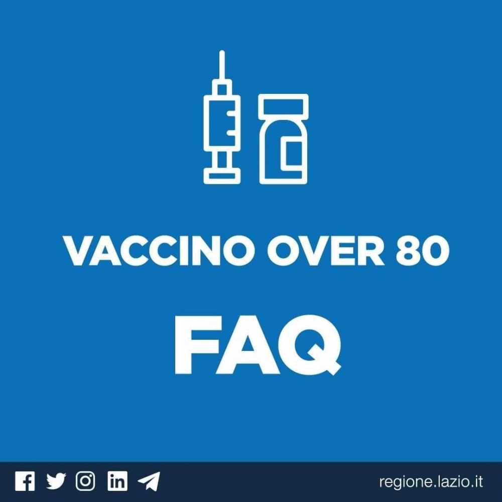 vaccino over 80 faq