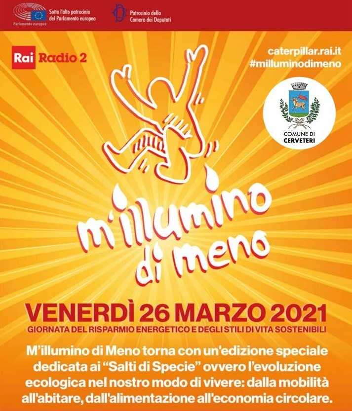 locandina mi illumino di meno