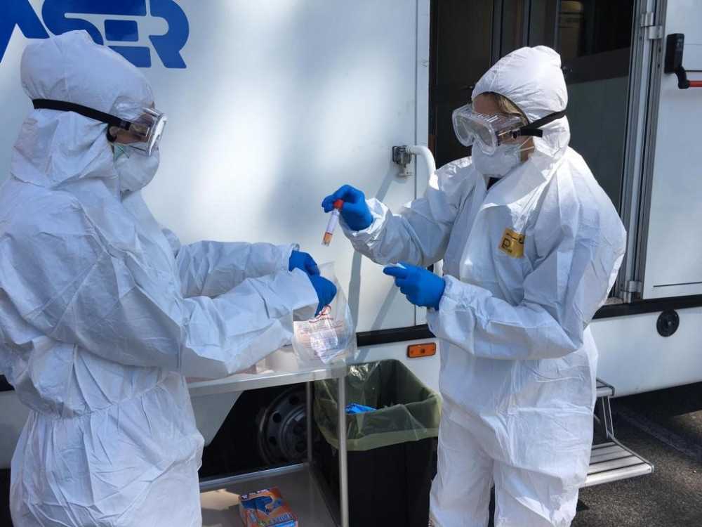 tampone drive in astronauti