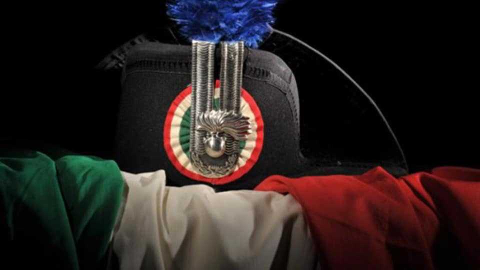 LUTTO ARMA CARABINIERI