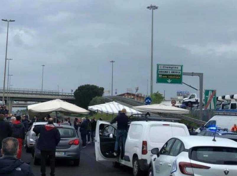 protesta raccordo protesta raccordo