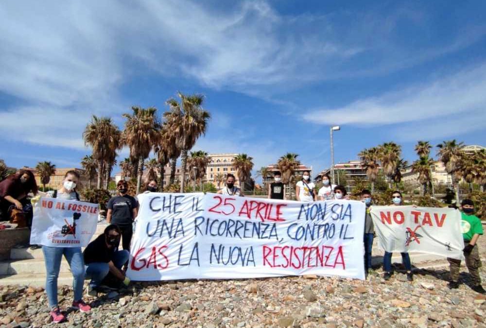 Il 25 Aprile di No al Fossile Civitavecchia fra celebrazioni e ambiente