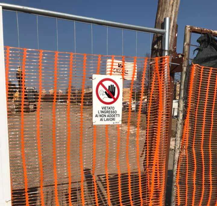 cantiere lavori santa marinella