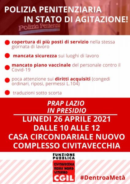 cgil carceri