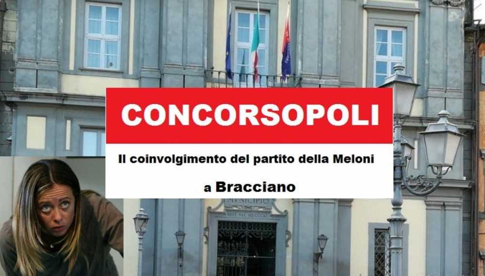 concorsopoli meloni bracciano concorsopoli meloni bracciano