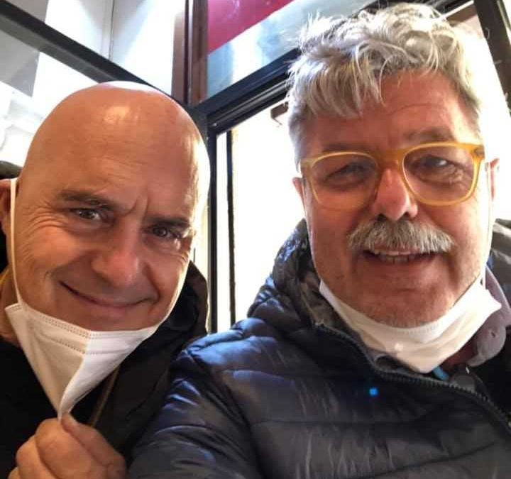 Luca Zingaretti alla bottega di Fabio Malavasi: “A Montalbano serviva un cuscino”