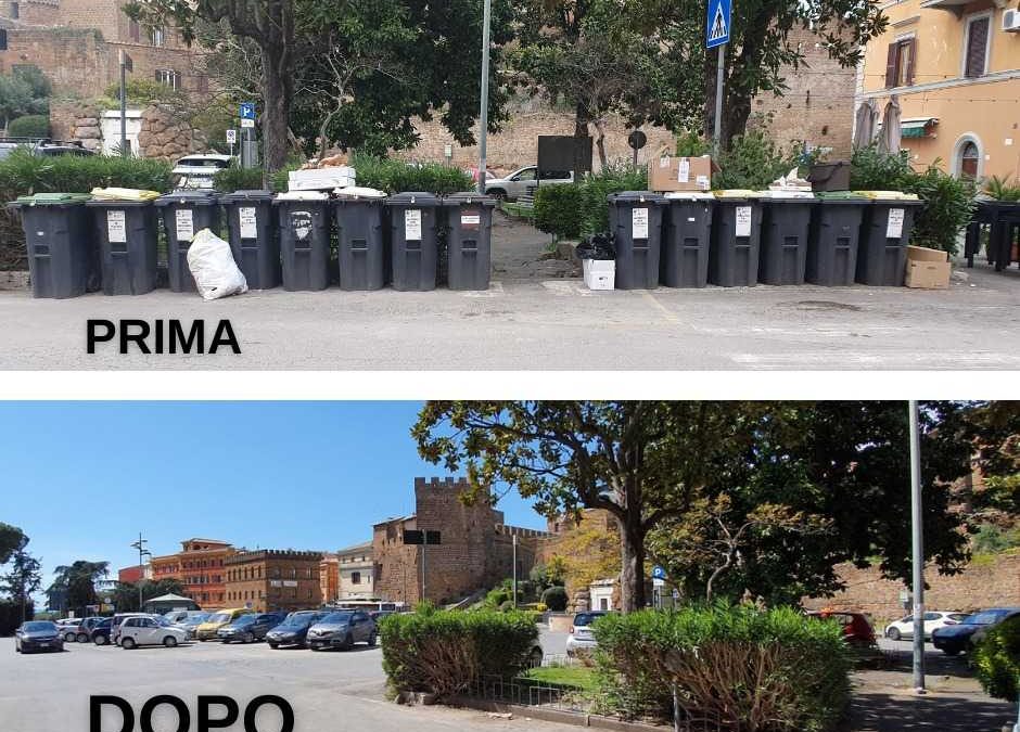 Igiene Urbana, Cerveteri: in corso la sostituzione dei contenitori per i commercianti