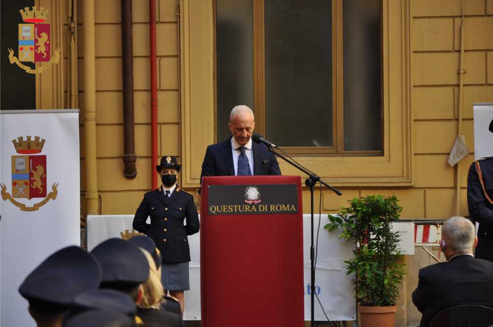 questore roma della cioppa