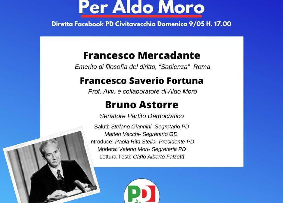 Il Pd Civitavecchia domani ricorda Aldo Moro