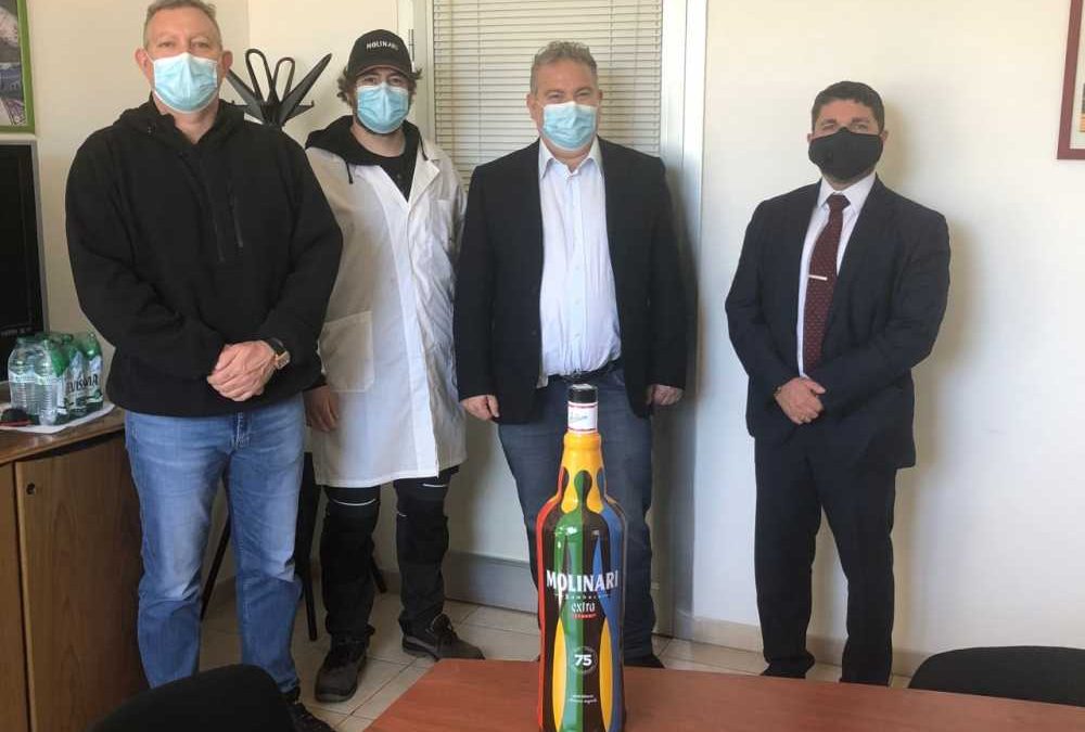 Incontro tra il presidente Musolino e la famiglia Molinari nel nome di Civitavecchia
