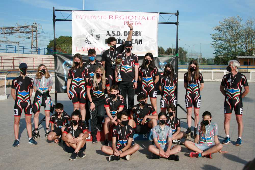 Debby Roller Team “è squadra Campione Regionale Lazio su Pista anche dopo il Covid”