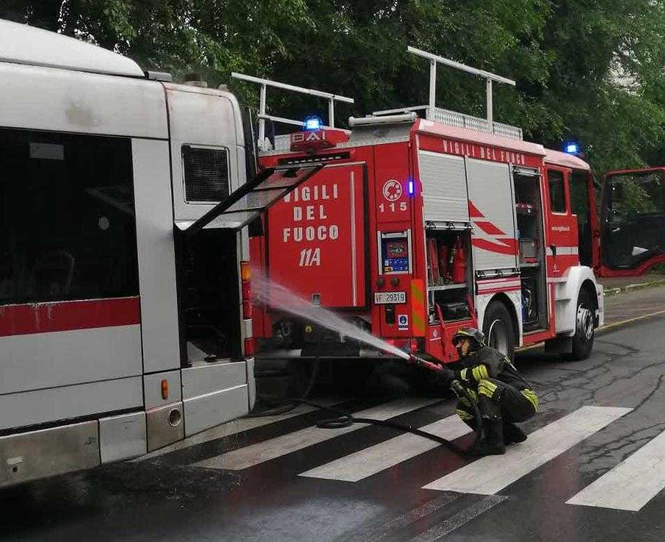 bus vigili del fuoco