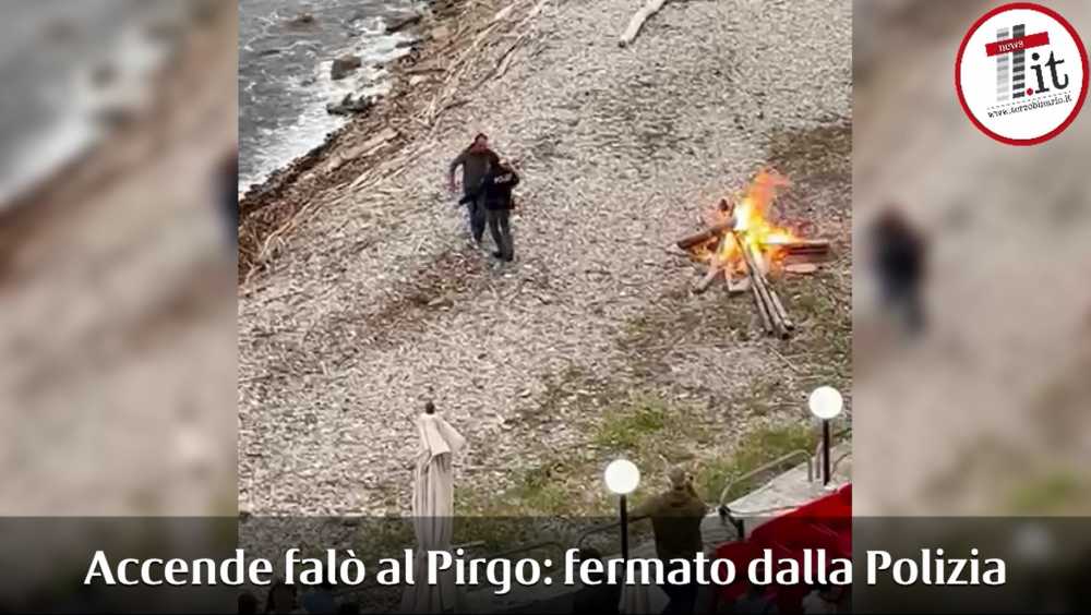 falò pirgo polizia