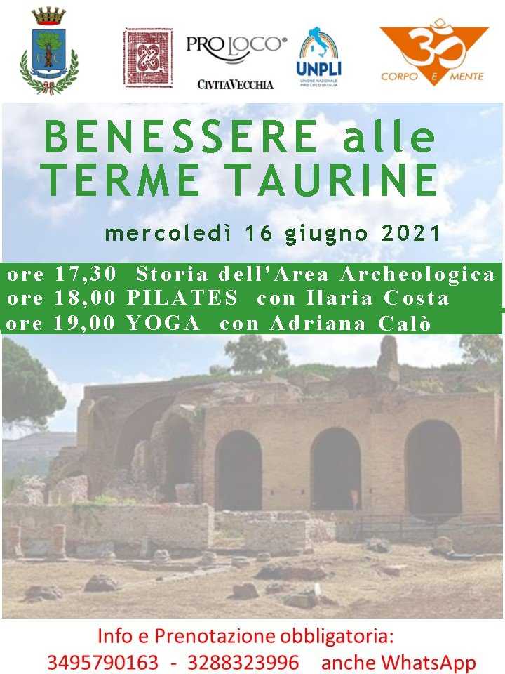 Locandina Benessere Terme Taurine