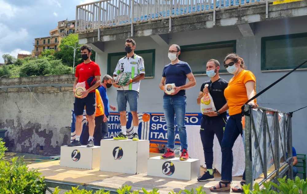 Mtbsan 03062021 Il podio vincente di Cristini Mtbsan 03062021 Il podio vincente di Cristini