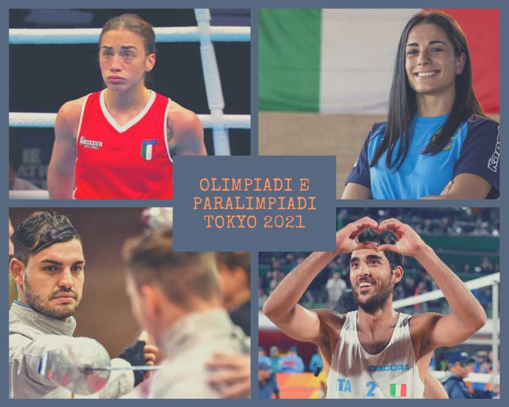 OLIMPIADI E PARALIMPIADI TOKYO 2021 atleti fiumicino