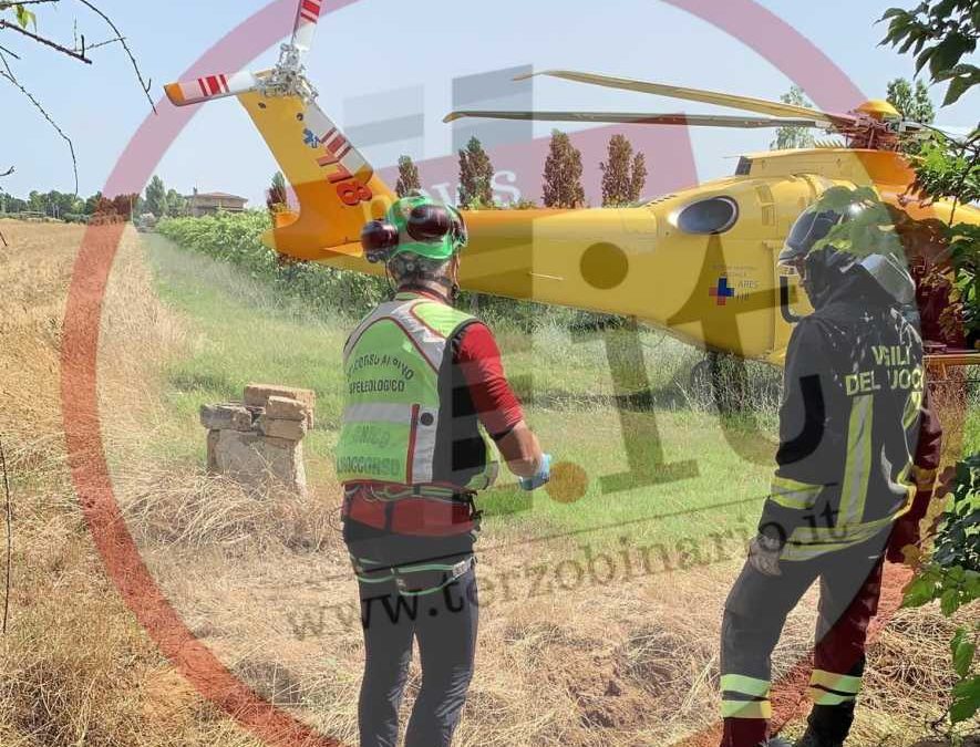 Un morto sull’Aurelia ai Monteroni di Ladispoli, arriva l’elisoccorso