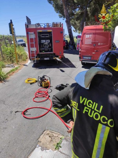 incidente vigili fuoco vvf pompieri 1