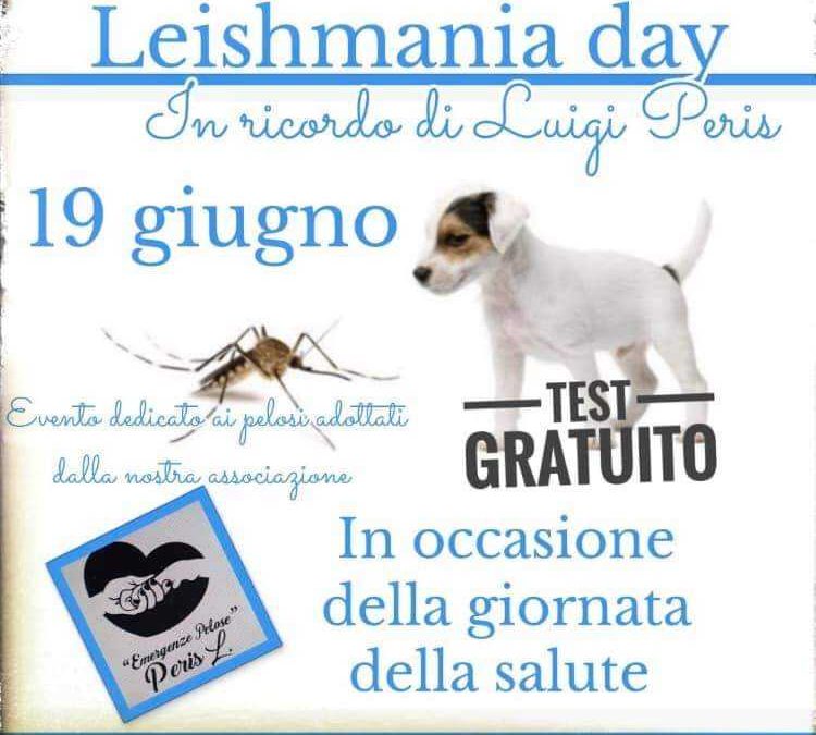 Leishmania Day dedicato a Luigi Paris di Emergenze Pelose Civitavecchia