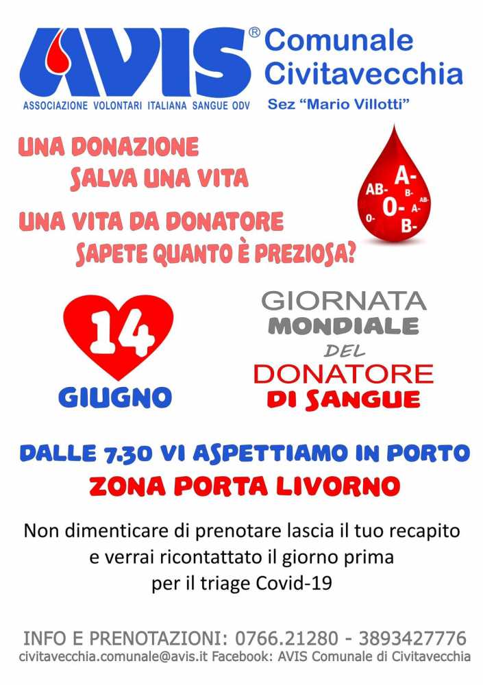 locndina giornata donatore